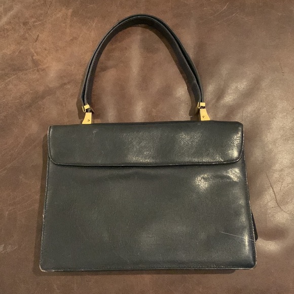VTG Koret Black Leather Purse - Picture 2 of 8